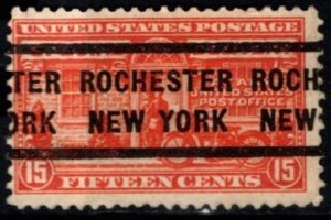 1925 US Scott #- E13 15 Cents Special Delivery Precancel Rochester NY Used