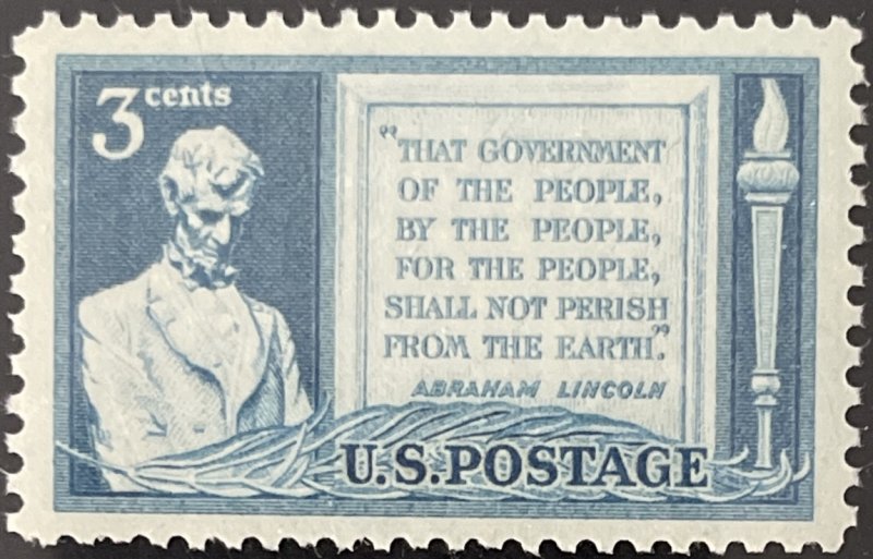 Scott #978 1948 3¢ Gettysburg Address MNH OG VF/XF