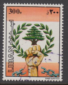 Lebanon 487 Used VF