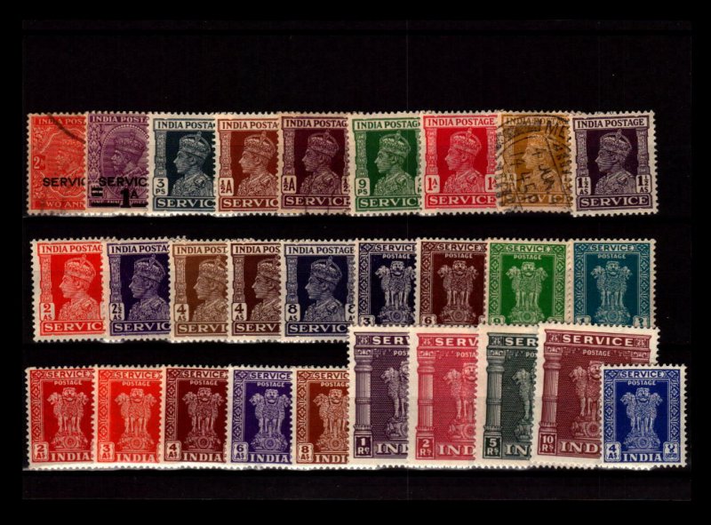 India 28 Mostly Mint, few faults - C2911