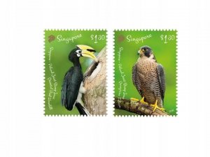 Singapore MNH 2019 Stamps Birds Joint Issue with Poland