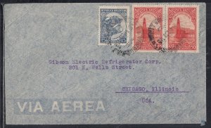 Argentina - Air Mail Cover to States