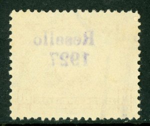 Nicaragua 1927 Cathedral Provisional 10¢ Yellow w/Ditto Ink OP VFU V223 ⭐