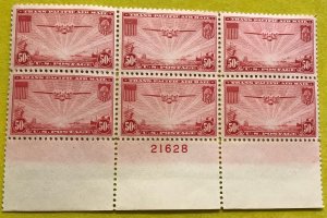 SCOTT #C22 -1937 China Clipper over Pacific - Mint NH, OG, XF/Superb-95