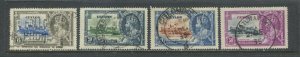 Ceylon KGV 1935 Silver Jubilee set used