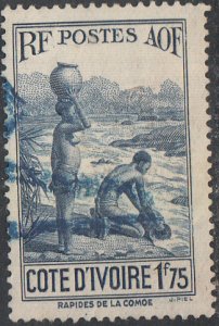 IVORY COAST  #144  USED