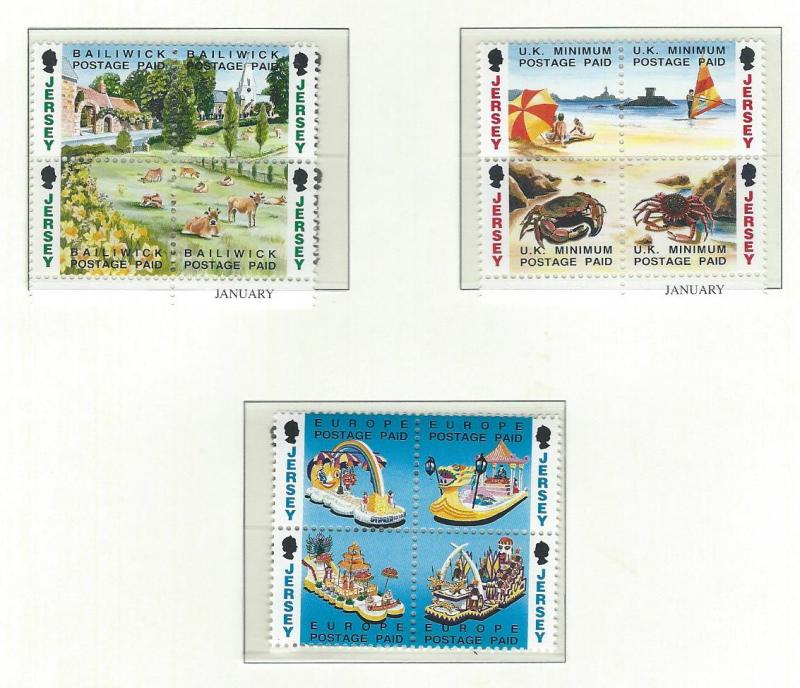 Jersey  mnh sc  614 - 625