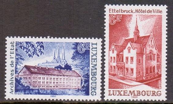 Luxembourg 1980  MNH tourism  complete