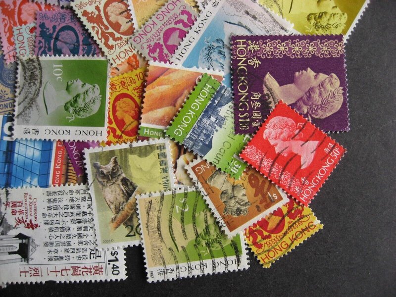 Hong Kong 55 different used up to 2011 issues, see pictures!