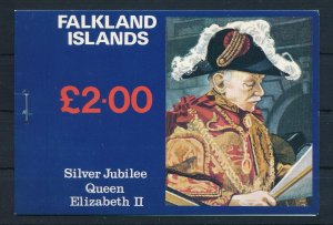 [71883] Falkland Islands 1977 Royalty Silver Jubilee QEII Horses Booklet MNH