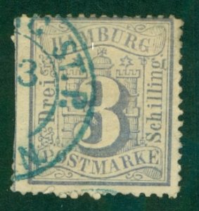 HAMBURG-GERMANY 17 USED (RL) 3778 CV $40.00 BIN $13.50