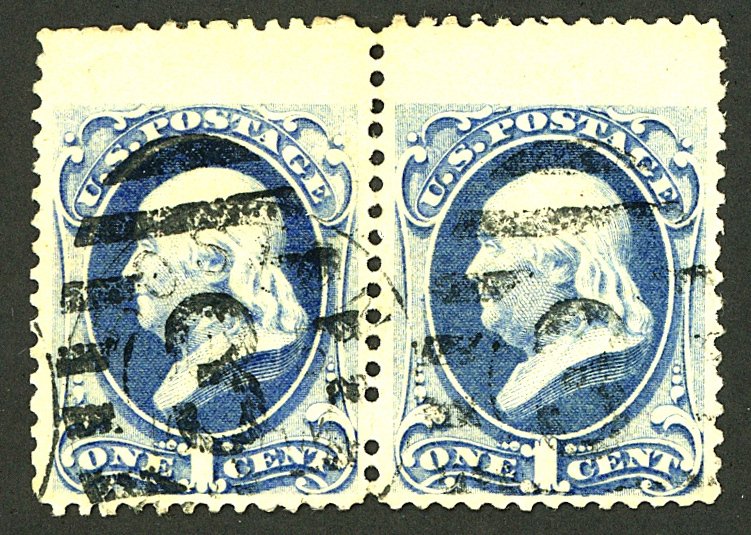 U.S. #145 USED PAIR