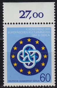 GERMANY BERLIN [1984] MiNr 0721 ( **/mnh )