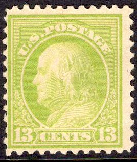 US Stamp #513 13c Franklin MINT NH SCV $21.50