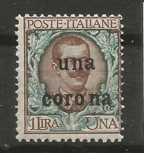 Austria-Italian occupation Scott# N74   MINT