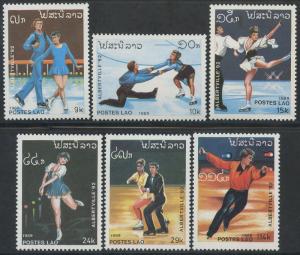 Laos 1989 MNH Stamps Scott 915-920 Sport Olympic Games