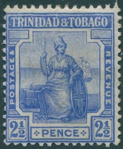 Trinidad & Tobago 1913 SG151 2½d blue Britannia #2 MH