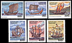 Togo 1905-1910, MNH, Sailing Boats