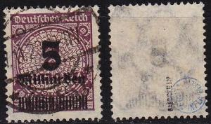 GERMANY REICH [1923] MiNr 0332 AWa ( O/used ) [01] geprüft