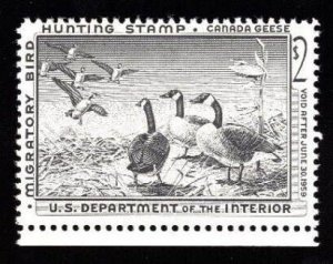 MOMEN: US STAMPS #RW25 DUCK MINT OG NH VF $85 LOT #76817-2