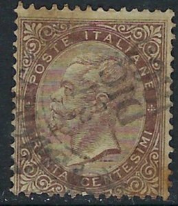 Italy 30 Used 1863 issue (ak3390)