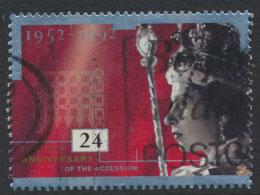 Great Britain SG 1602    Used  - Anniversary of Accession