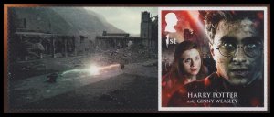 GB LS157e Harry Potter Harry Potter & Ginny Weasley 1st single MNH 2023