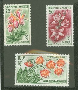 St. Pierre & Miquelon #360-1/C24 Unused Single (Complete Set)