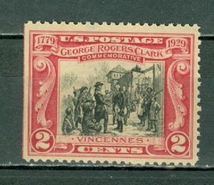 US 1929 WAR #651  MNH