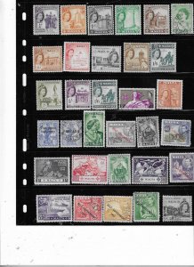 MALTA COLLECTION ON STOCK SHEET MINT/USED