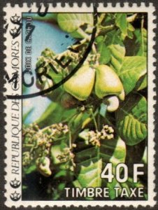 Comoro Islands J13 - Used - 40fr Cashews (1977)