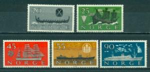 Norway #382-386  Mint VF NH  Scott $14.50