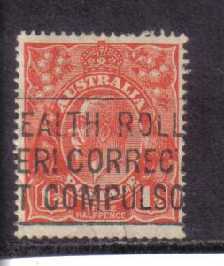 Australia #26 used f-vf. 