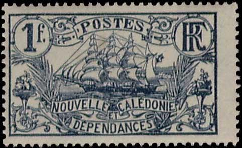 New Caledonia Scott 114 Mint never hinged.