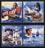 Gibraltar 1999 Maritime Heritage perf set of 4 unmounted ...