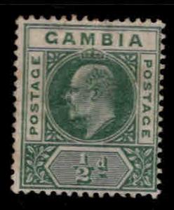 GAMBIA Scott 28 MH* KEVII stamp