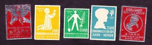 Starr Commonwealth for Boys,  Albion, Michigan - Cinderella, Poster stamps