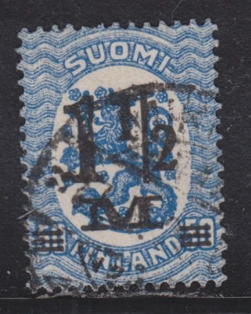 Finland 126 Finnish Arms 1921 O/P