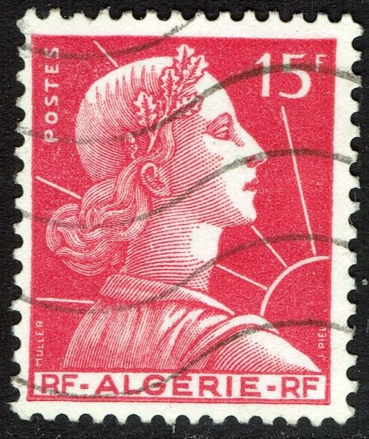 Algeria #265  Used - Marianne (1955)