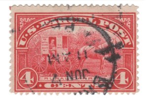 UNITED STATES PARCEL POST STAMP. 1913. SCOTT # Q 4.  USED