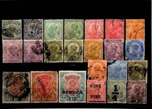 BRITISH INDIA Early Used Stamps 18262-