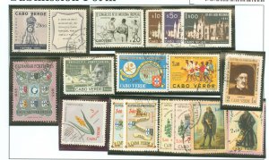 Cape Verde #270/287/293-307 Used Single (Complete Set)