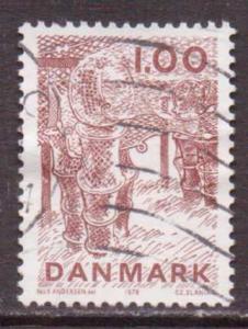 Denmark   #621  Used  (1978)  