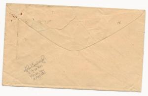 US Star Die Cover Used in CSA Minden, LA May 14 (1861)