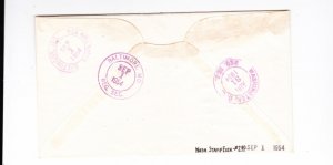 KAPPYS STAMPS  USA #832c 1954 FIRST DAY COVER  HS102
