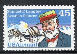 C118 * SAMUEL P LANGLEY * U.S, Postage Stamp MNH