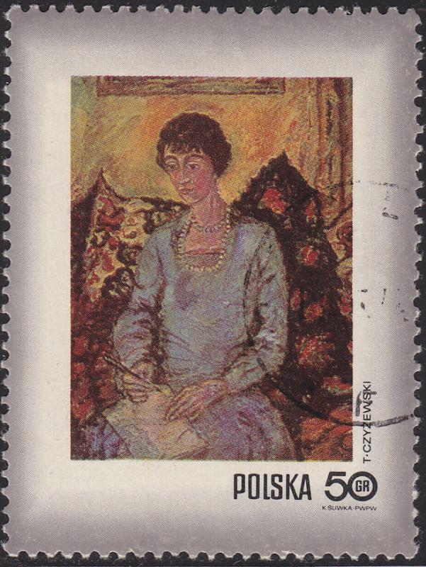 Poland 1840 Woman With Book 1971