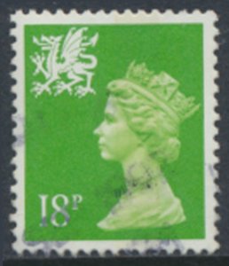 GB Wales   SC# WMMH34  SG W49  Used  see details & scans