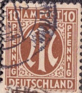 Germany Allied Occupation - 1945 3N7a Used