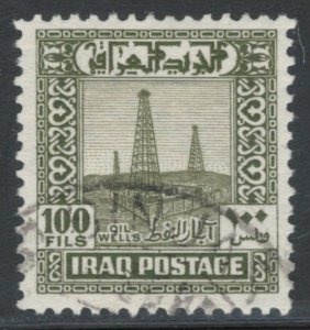 Iraq 1942 Oil Wells 100f Scott # 100 Used